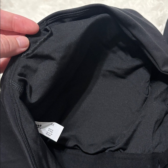 NWT All In Motion Black Flex V-Neck Cropped Sports Bra Size 3X - Picture 12 of 16